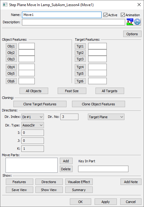 L4 SW Step Plane Move Dialog Empty