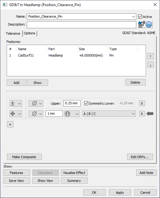 L5 MC GD&T HeadLp Clear Pin Dialog Complete