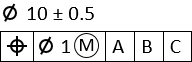 Bonus Tolerance Truncation Callout GD&T