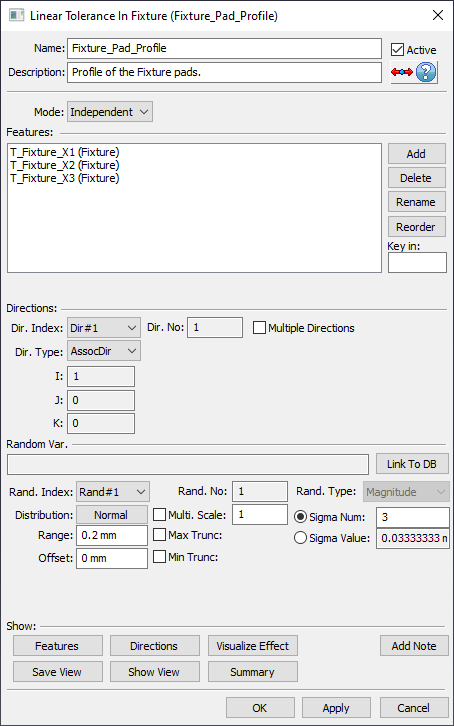 L10 Linear Tolerance Dialog Complete