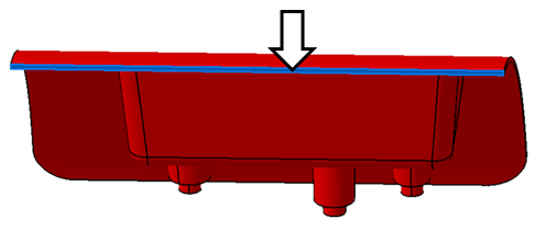 7601 Turnlamp Trim Surface Highlight