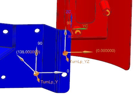 NX 7500 Turnlamp Move Floats