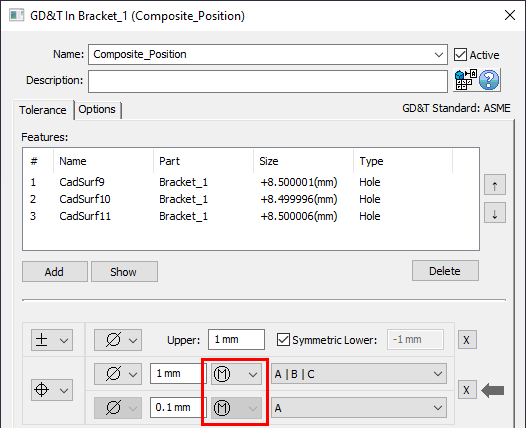 Composite Position MMC Dialog