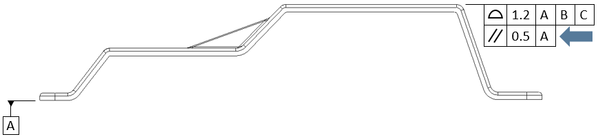 GD&T Parallelism Example