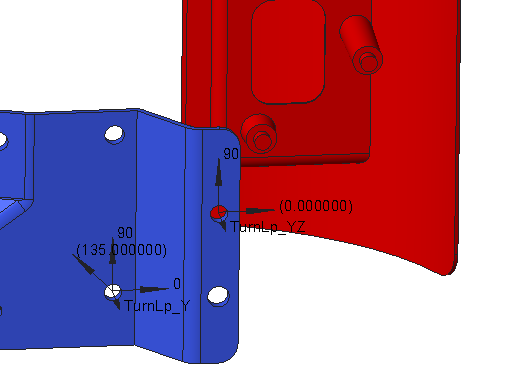 Creo 7500 Turnlamp Move Floats