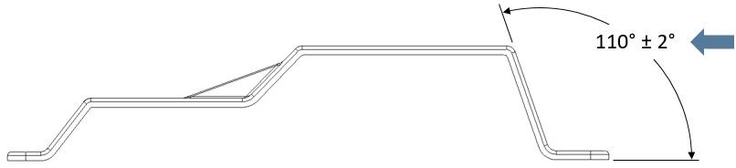 GD&T Angle Size Example 1