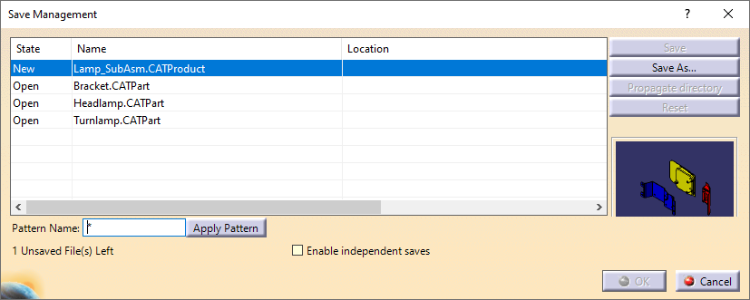 L2 V5 Save Management Dialog