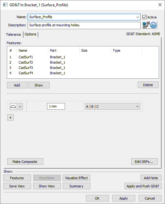 L5 GD&T Profile Dialog Complete