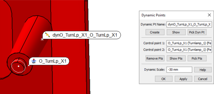 L9 V5 Dynamic Point Dialog O Turn X3