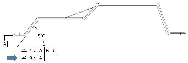 GD&T Angularity Example