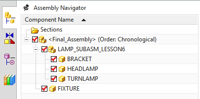 NX Tree with Fixture