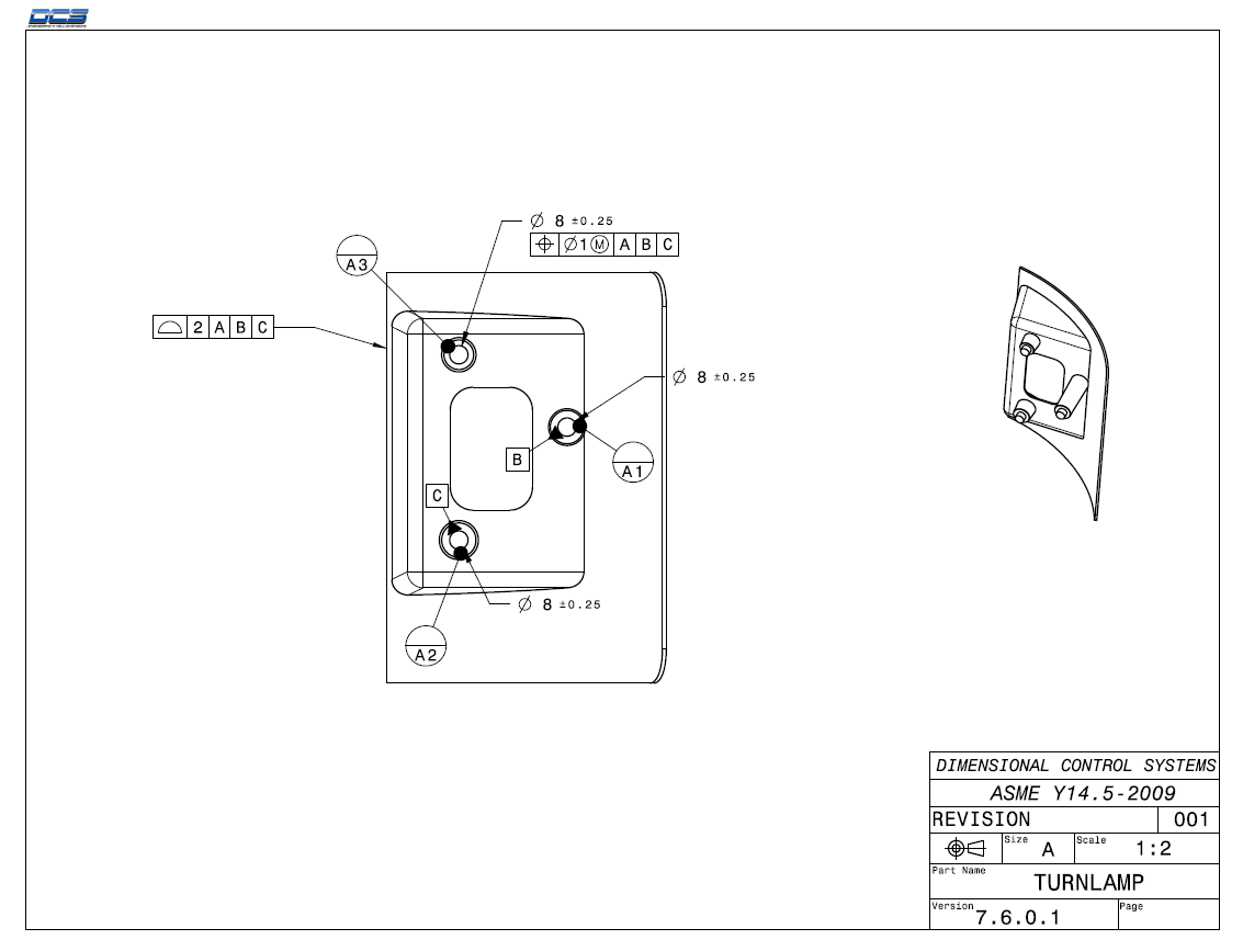 7601 Turnlamp Drawing - NoPre