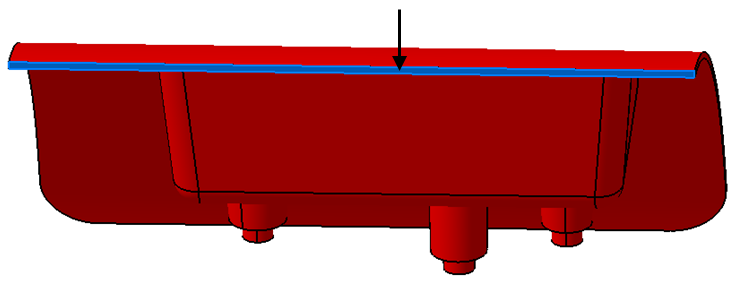 V5 7401 Turnlamp Trim Surf Hilite