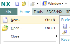 NX_New and Open