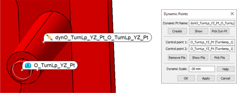 L9 V5 Dynamic Point Dialog O TurnLp YZ Pt