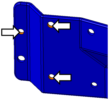 L5 TurnLp Mounting Holes