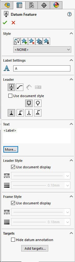 Creating Datums 1