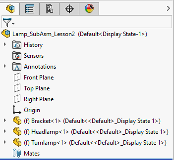 Lamp_SubAsm Tree-InsertingParts