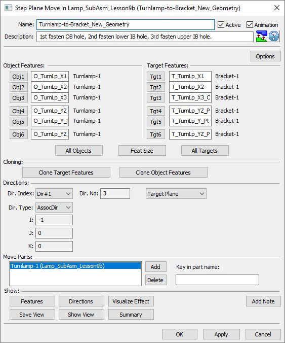 L9 SW New Geometry Move Dialog Complete