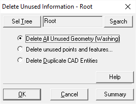 Delete Unused Information